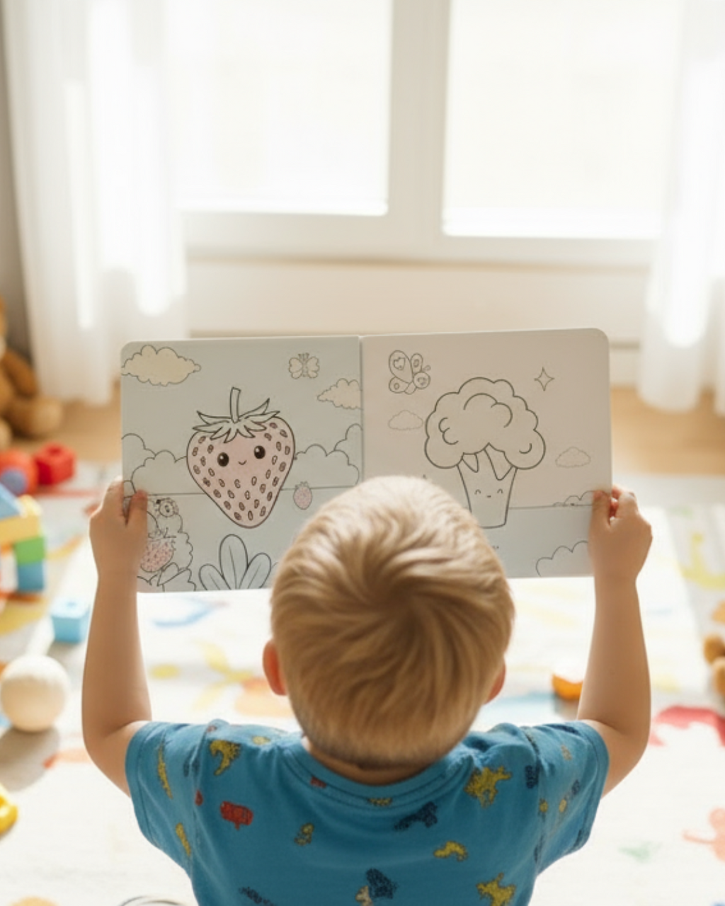 Jeu de coloriage,Livre de coloriage magique Montessori,dessin à l'eau