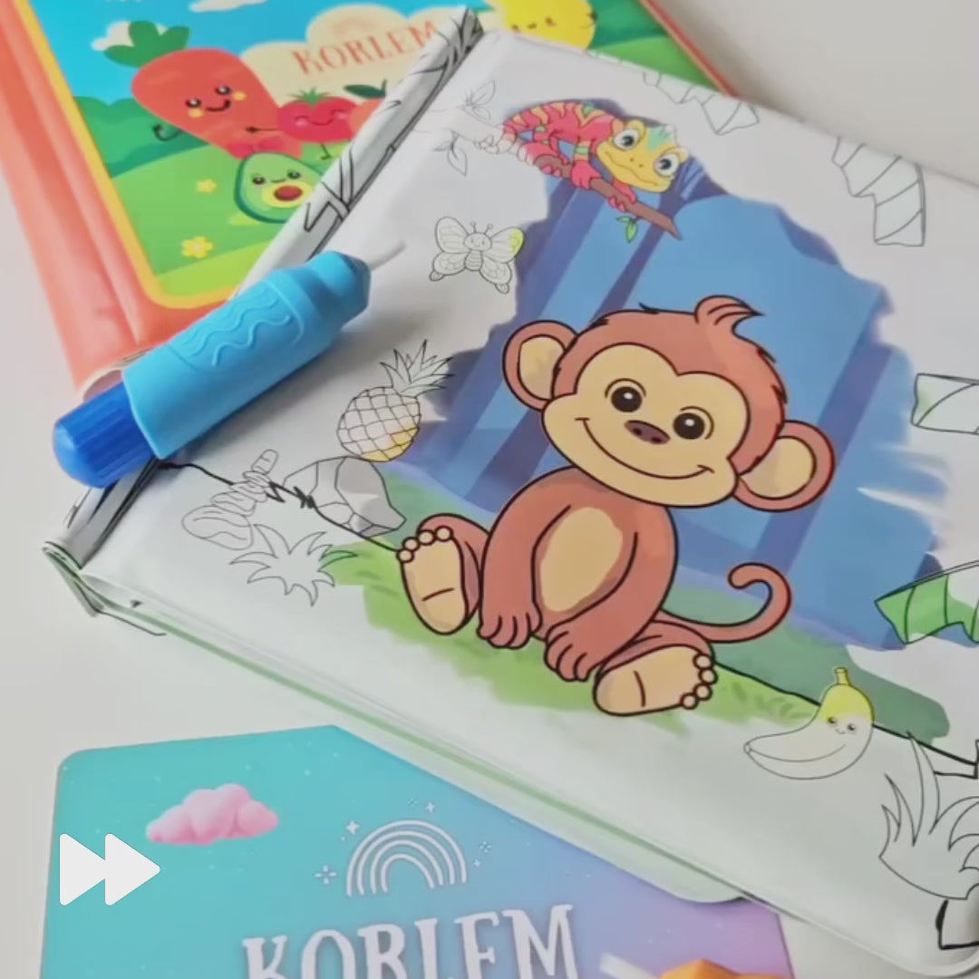 ColorMe - Livre de Coloriage à l’eau Magique